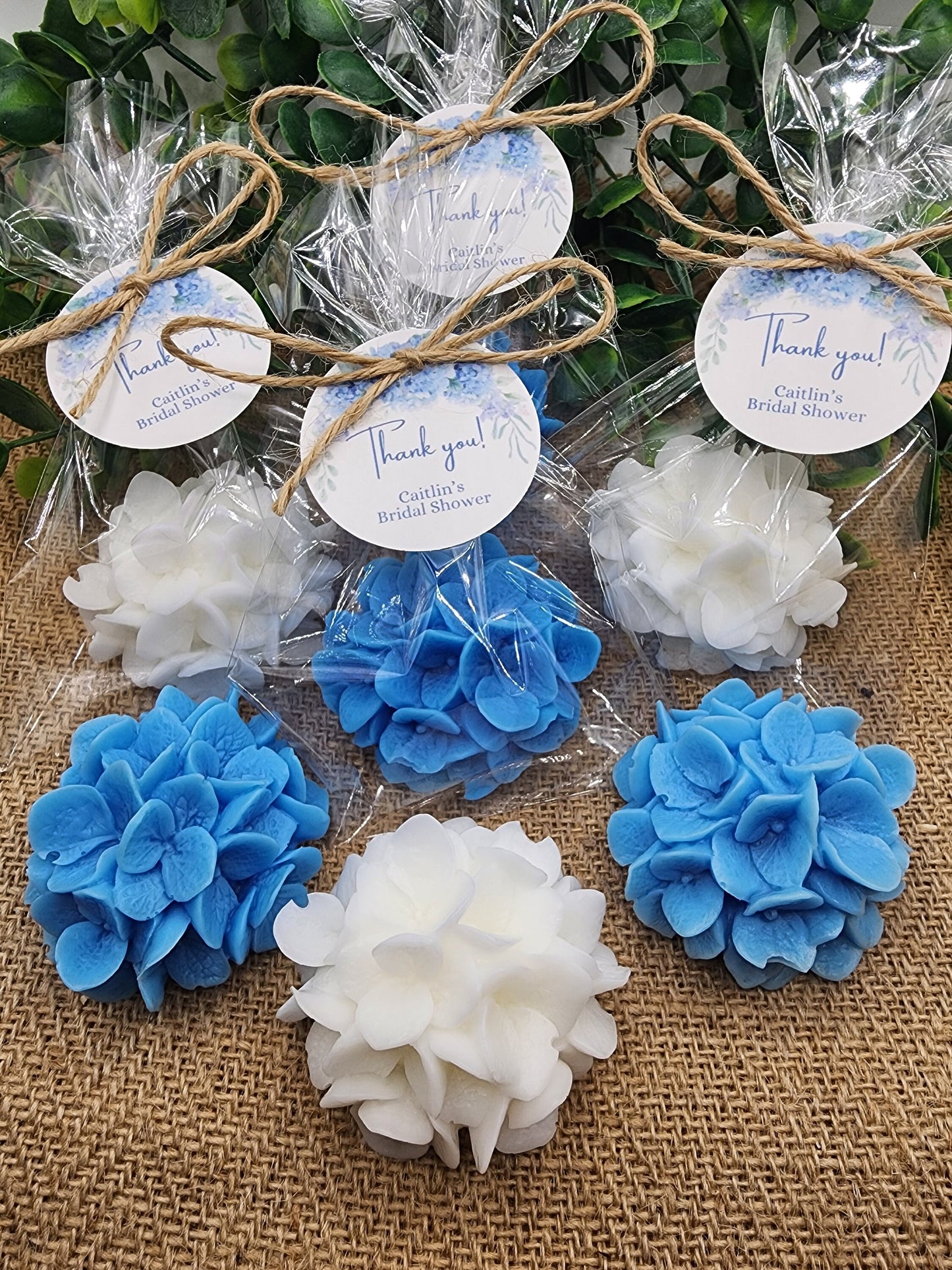 Hydrangea Soap Favors Baby Shower Gift Bridal Shower Favors Bridal Brunch Mother's Day Gift Floral Decorations Gift For Guests Dusty Blue