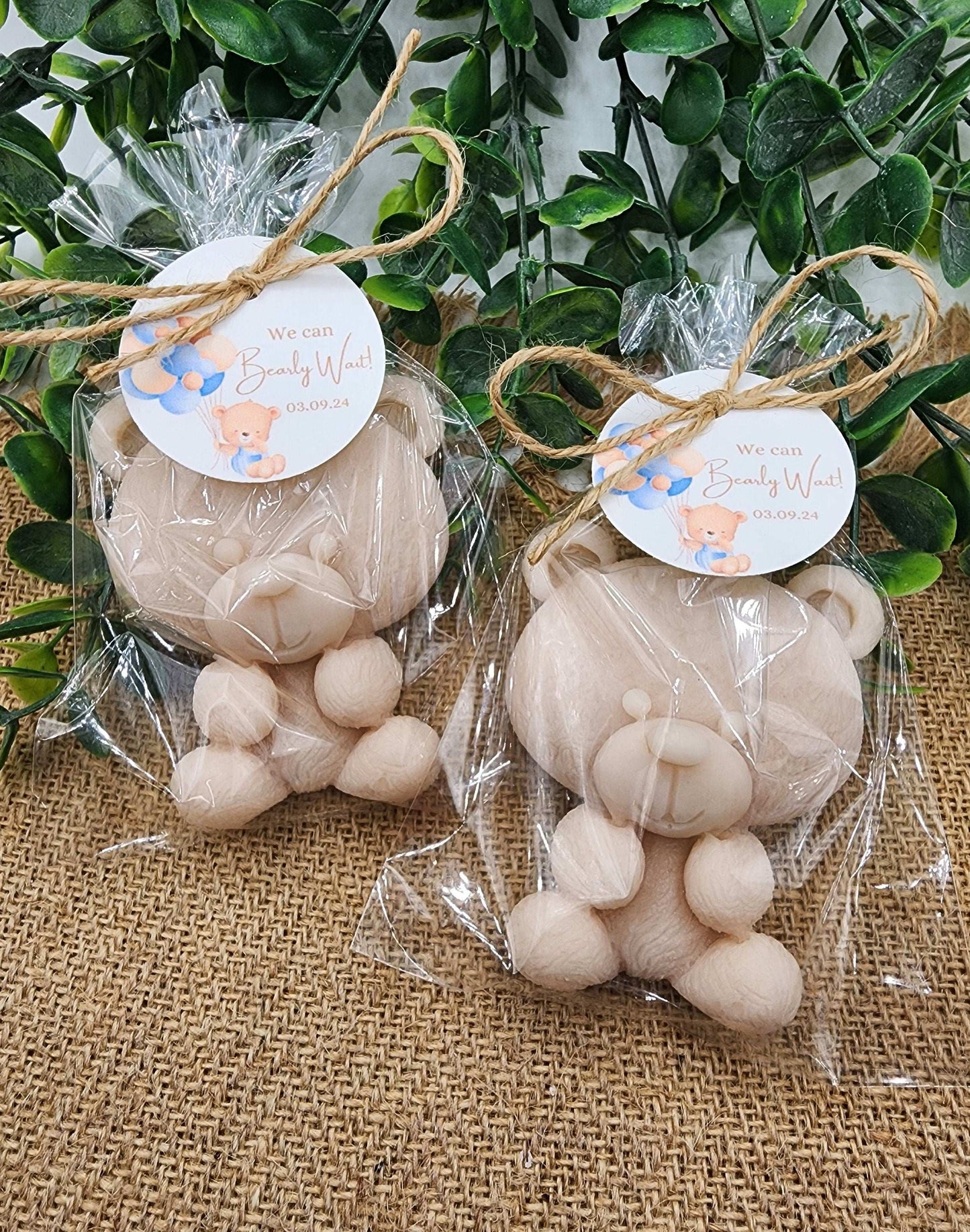 Teddy Bear Soap Favors Baby Shower Favors Thank You Beary Much Gift Beary First Birthday Decorations Gender Reveal Favors Boy Girl Gift
