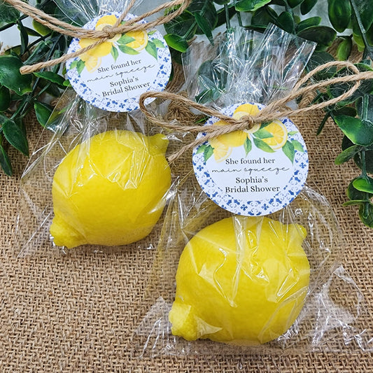Large Lemon Soap Favors Citrus Baby Shower Soap Favors Main Squeeze Lemon Wedding Favors Little Cutie Favors Mandarin Favors Gift For Her