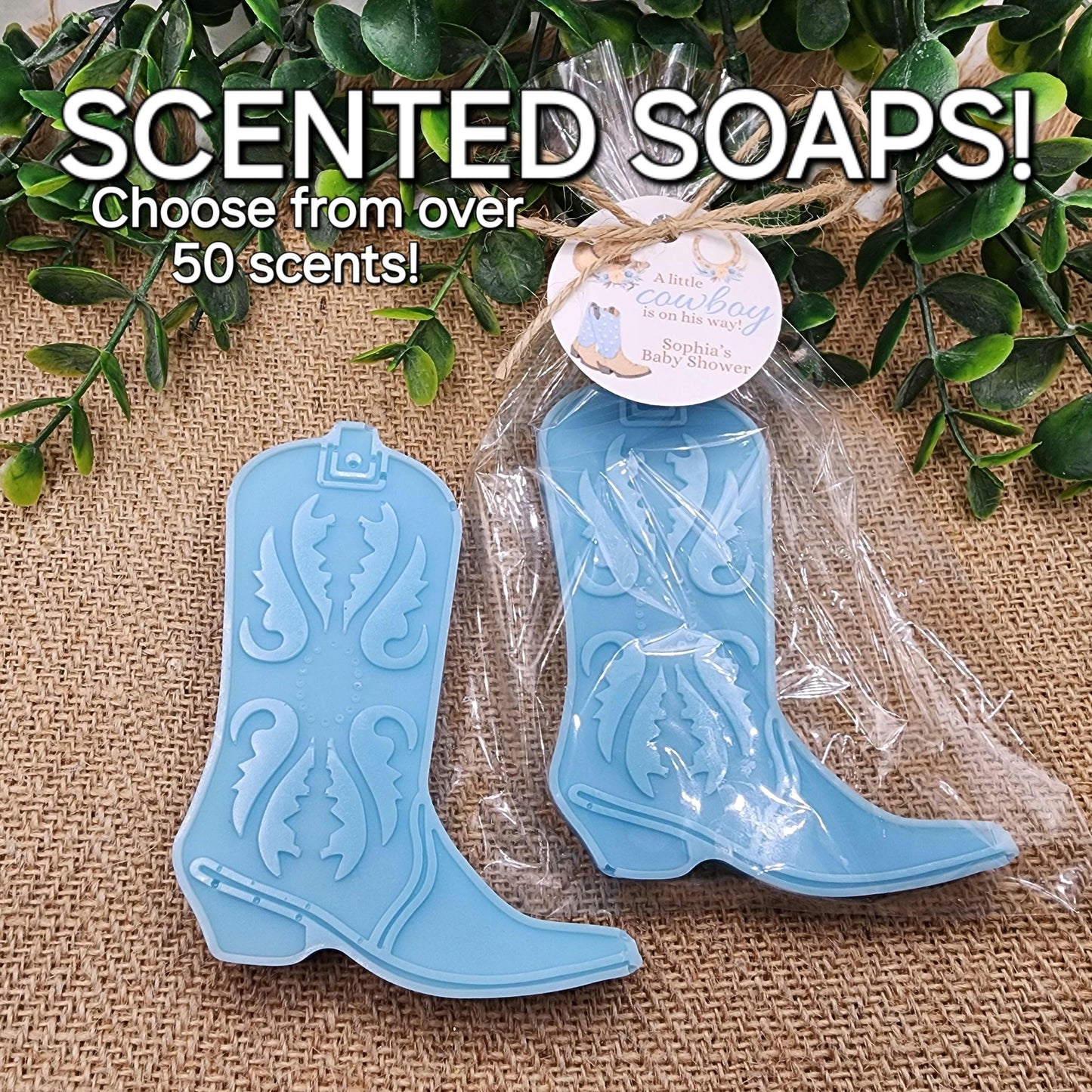 Western Soap Favors Cowboy Boot Baby Shower Mexican Fiesta Wedding First Rodeo Birthday Decorations Country Wild West Party Hat Cactus Gift