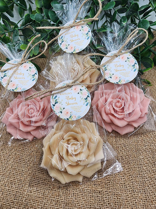 Rose soap favors baby shower flower soap favors baby shower favors bridal shower favor gift for her party decorations for girl