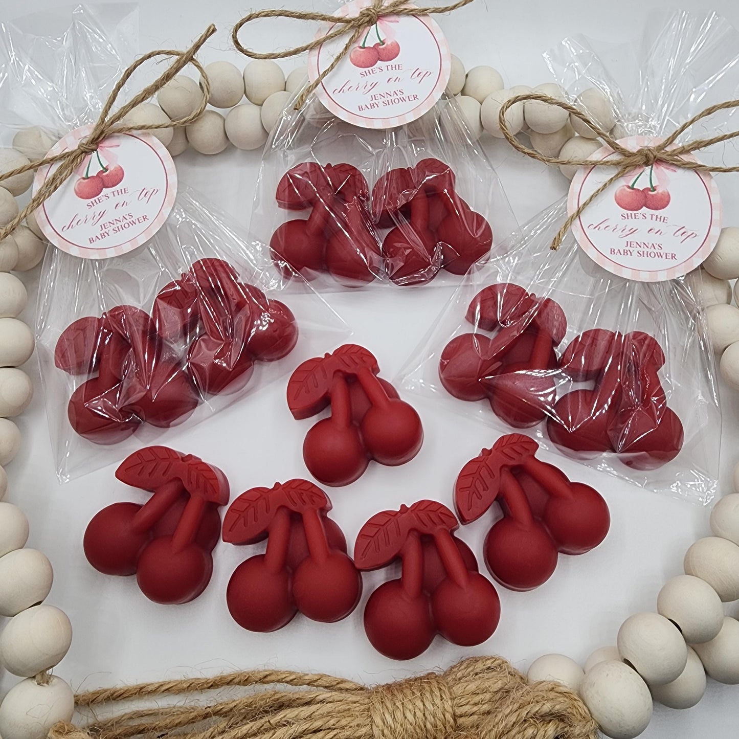 Cherry Soap Favors Baby Shower Wedding Shower Favors She Is The Cherry On Top Bridal Shower Bachelorette Gift For Guests In Bulk Party Decor