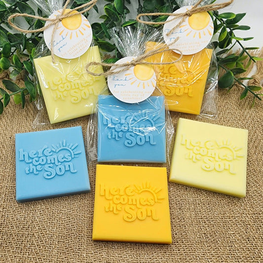 Here Comes The Son Baby Shower Soap Favors Sunshine Decorations Sunshine Theme First Trip Around The Sun Party Favors Gift For Guest In Bulk