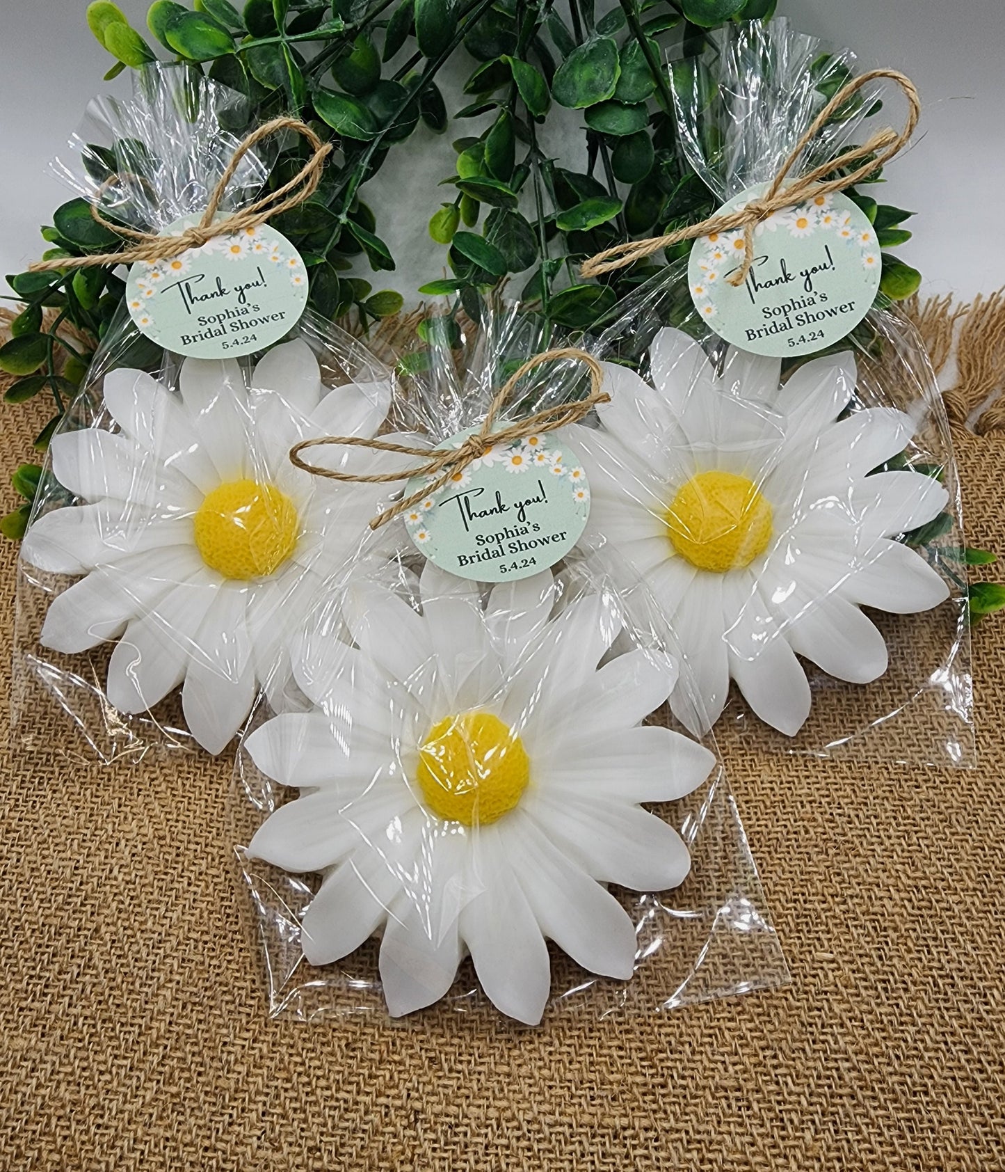 Large Daisy Soap Favors Baby Shower Floral Bridal Shower Decor Baby In Bloom Theme Large Daisy Party Favors Gift For Guests