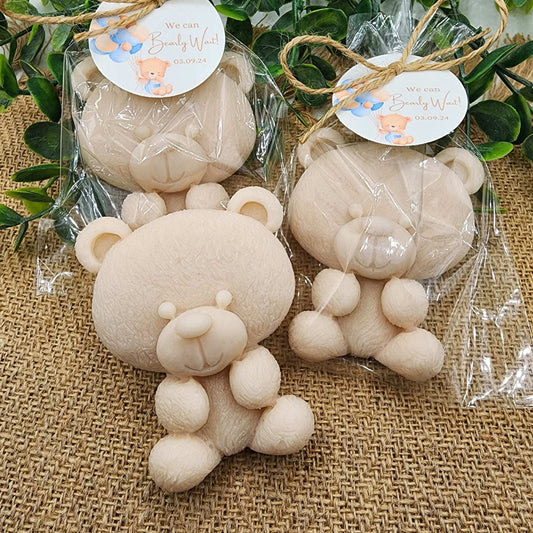 Teddy Bear Soap Favors Baby Shower Favors Thank You Beary Much Gift Beary First Birthday Decorations Gender Reveal Favors Boy Girl Gift