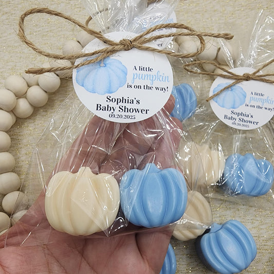 Pumpkin Soap Favors Baby Shower Little Pumpkin Soap Favors Fall Pumpkin Party Favors Halloween Party Decorations Pumpkin Wedding Favors
