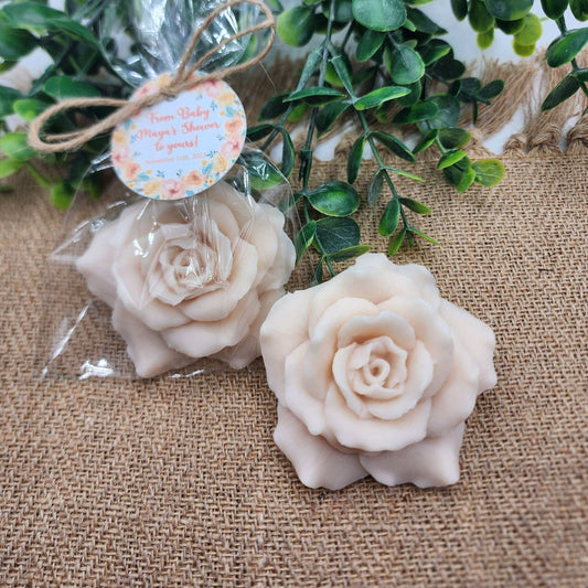 Rose baby shower soap favors flower soap favors baby shower favors bridal shower favor gift for her party decorations for girl