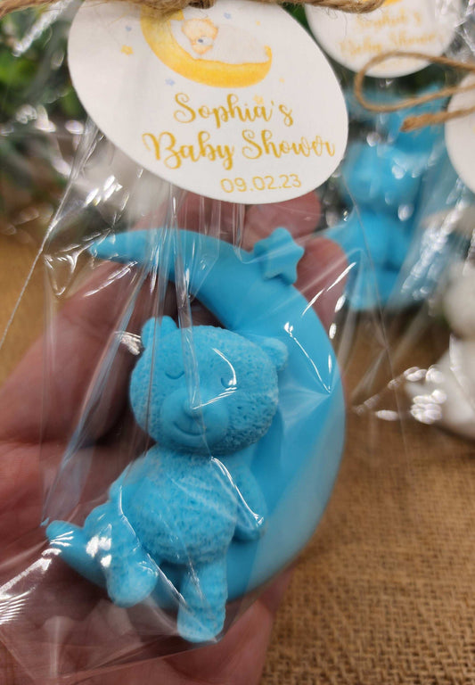 Over the moon soap favors twinkle twinkle little star we can bearly wait soap favors baby shower favors bridal shower favor