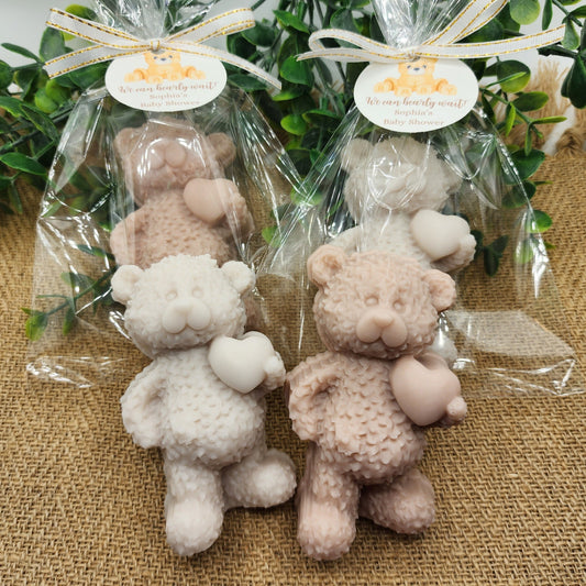 Teddy Bear Soap Favors Baby Shower Favors Thank You Beary Much Gift Beary First Birthday Decorations Gender Reveal Favors Boy Girl Gift