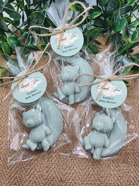 Over the moon soap favors twinkle twinkle little star we can bearly wait soap favors baby shower favors bridal shower favor