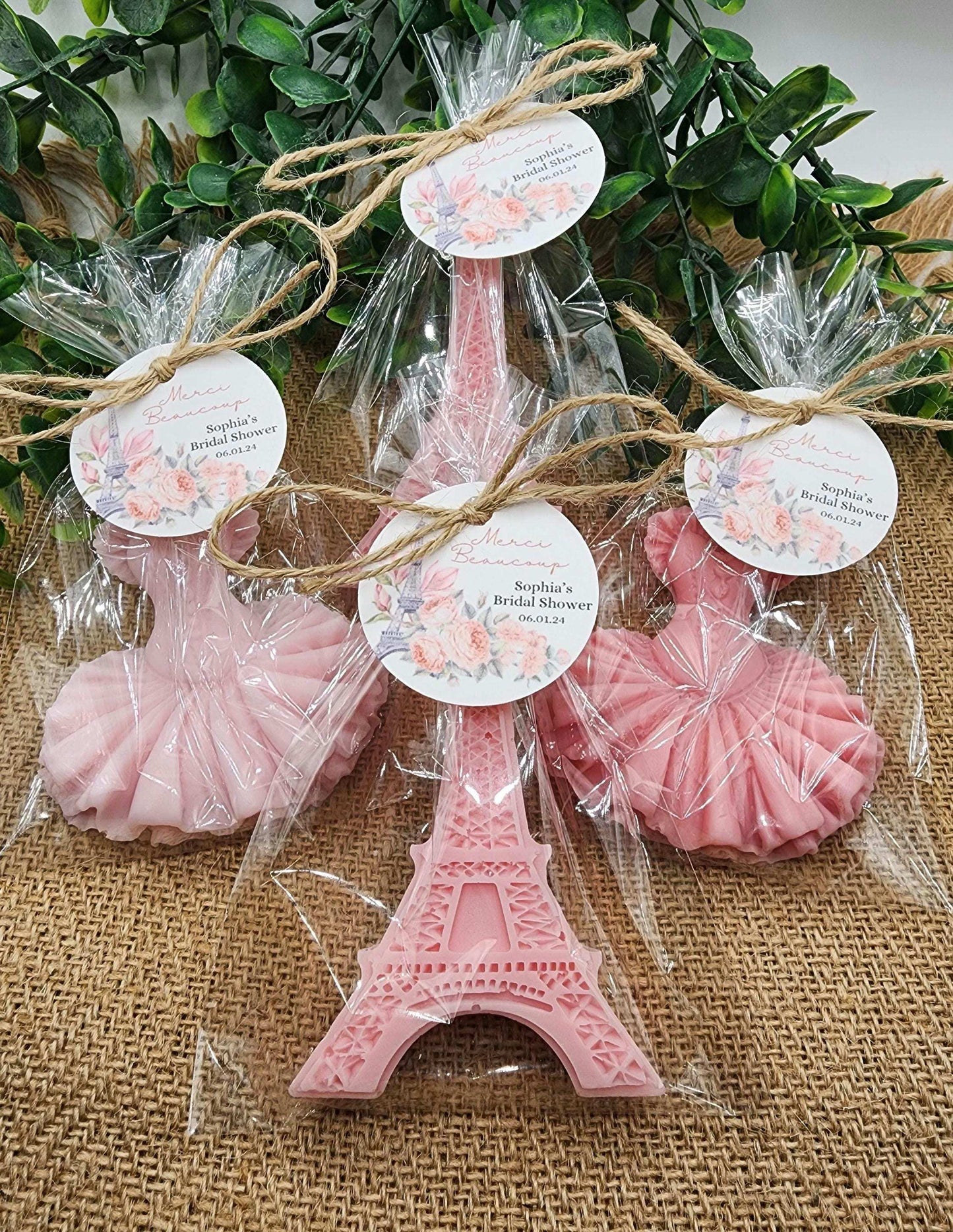 Eiffel Tower Soap Favors Eiffel Tower Gift Paris Baby Shower Soap Favors, Wedding Favors, Elegant Gift For Guests, Birthday Decor ballerina