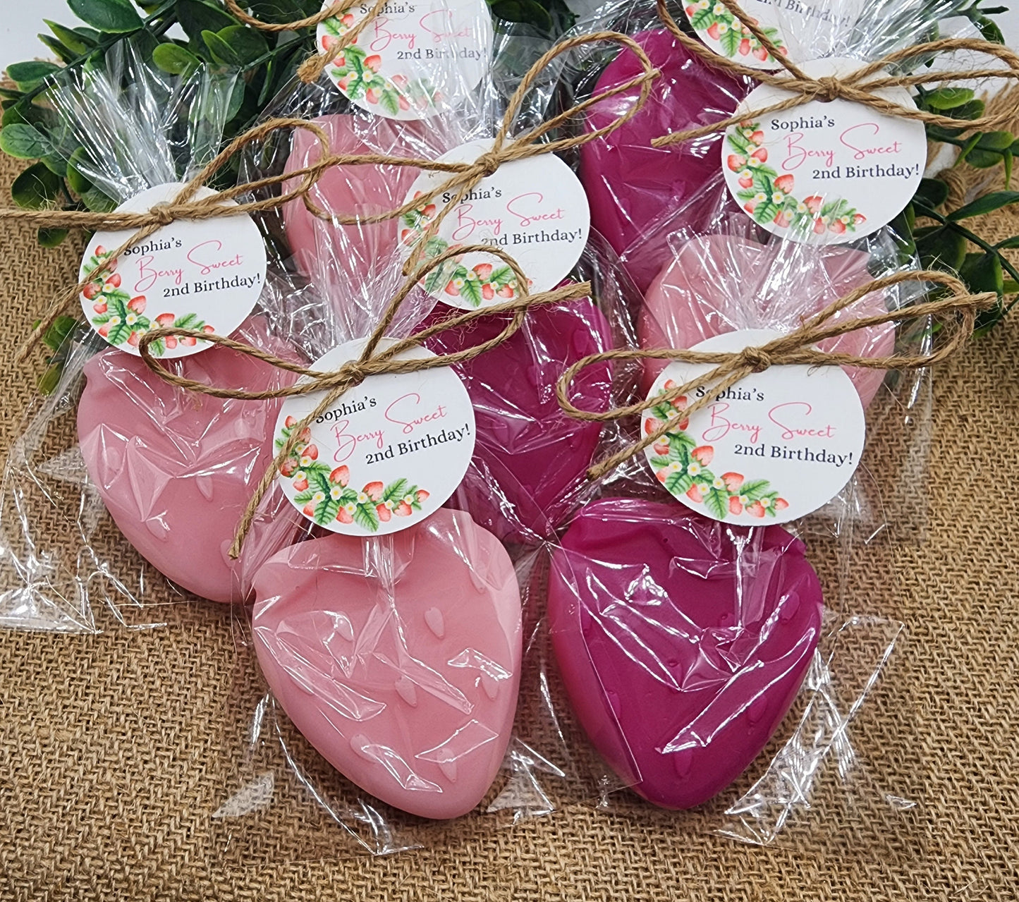 Strawberry Soap Favors Baby Shower Favors Berry First Birthday Party Favors Sweet Strawberry Decorations Gift For Her Summer Fruit Favors