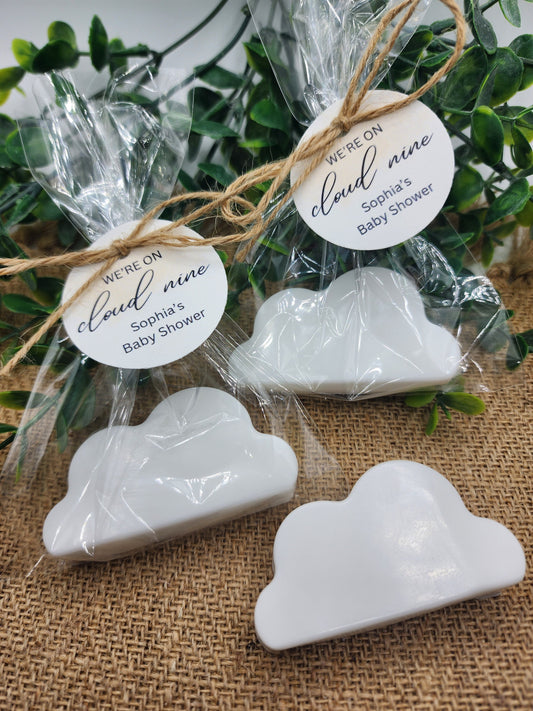 Cloud soap favors on cloud nine over the moon twinkle twinkle little star baby shower favors bridal shower favor wedding party decorations