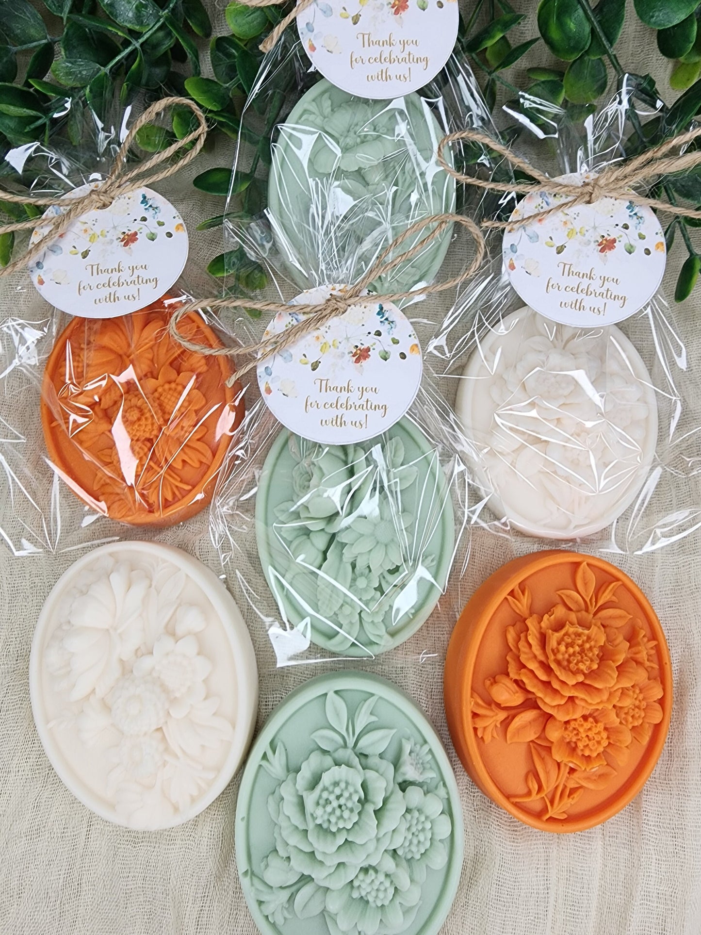 Fall Flower Soap Favors Baby Shower Something Blue Floral Bridal Shower Decor Baby In Bloom Theme Elegant Floral Lace Decorations
