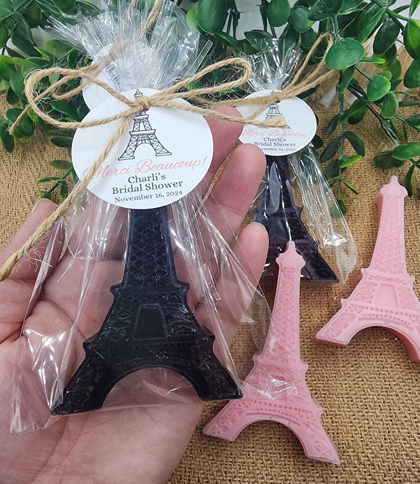 Eiffel Tower Soap Favors Eiffel Tower Gift Paris Baby Shower Soap Favors, Wedding Favors, Elegant Gift For Guests, Birthday Decorations