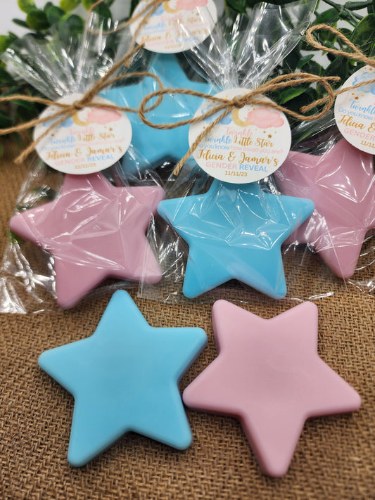 Twinkle twinkle little star soap favors over the moon baby shower favors bridal shower wedding shower favor love you to the moon and back