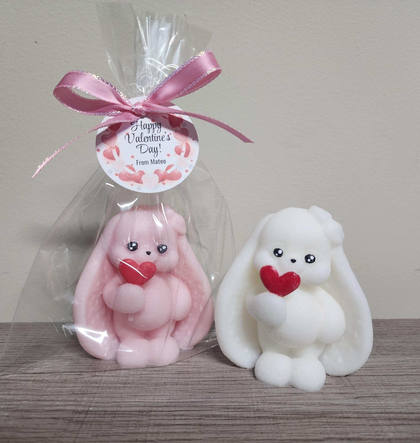 Personalized Kids Cute Valentines Day Soap-Class Gift-Party Favors-Stocking Stuffer- Valentines Day Gift Set-Easter Basket-Valentines Favors