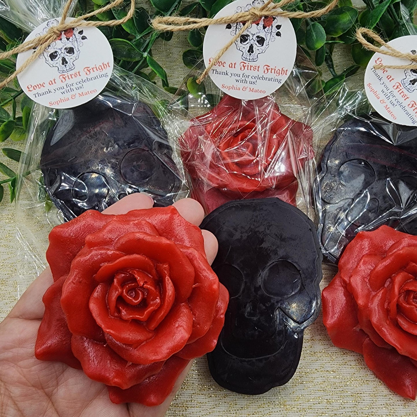 Skull And Rose Soap Favors Til Death Do Us Party Soap Favors Gothic Wedding Favors Halloween Bachelorette Party Favors Gothic Bridal Shower