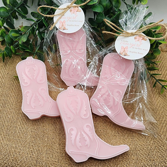 Western Boot Soap Favors Cowboy Baby Shower Mexican Fiesta Wedding First Rodeo Birthday Decorations Country Wild West Party Hat Cactus Gift