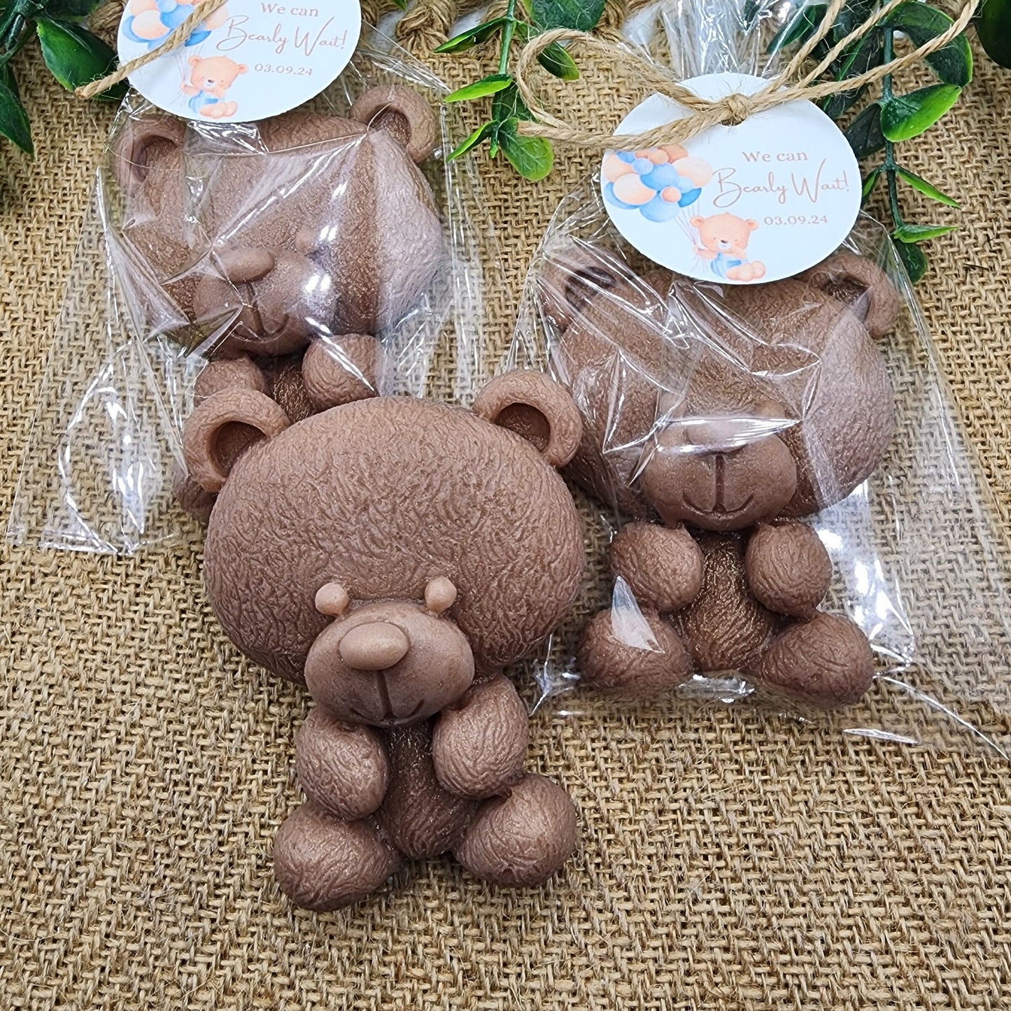Teddy Bear Soap Favors Baby Shower Favors Thank You Beary Much Gift Beary First Birthday Decorations Gender Reveal Favors Boy Girl Gift