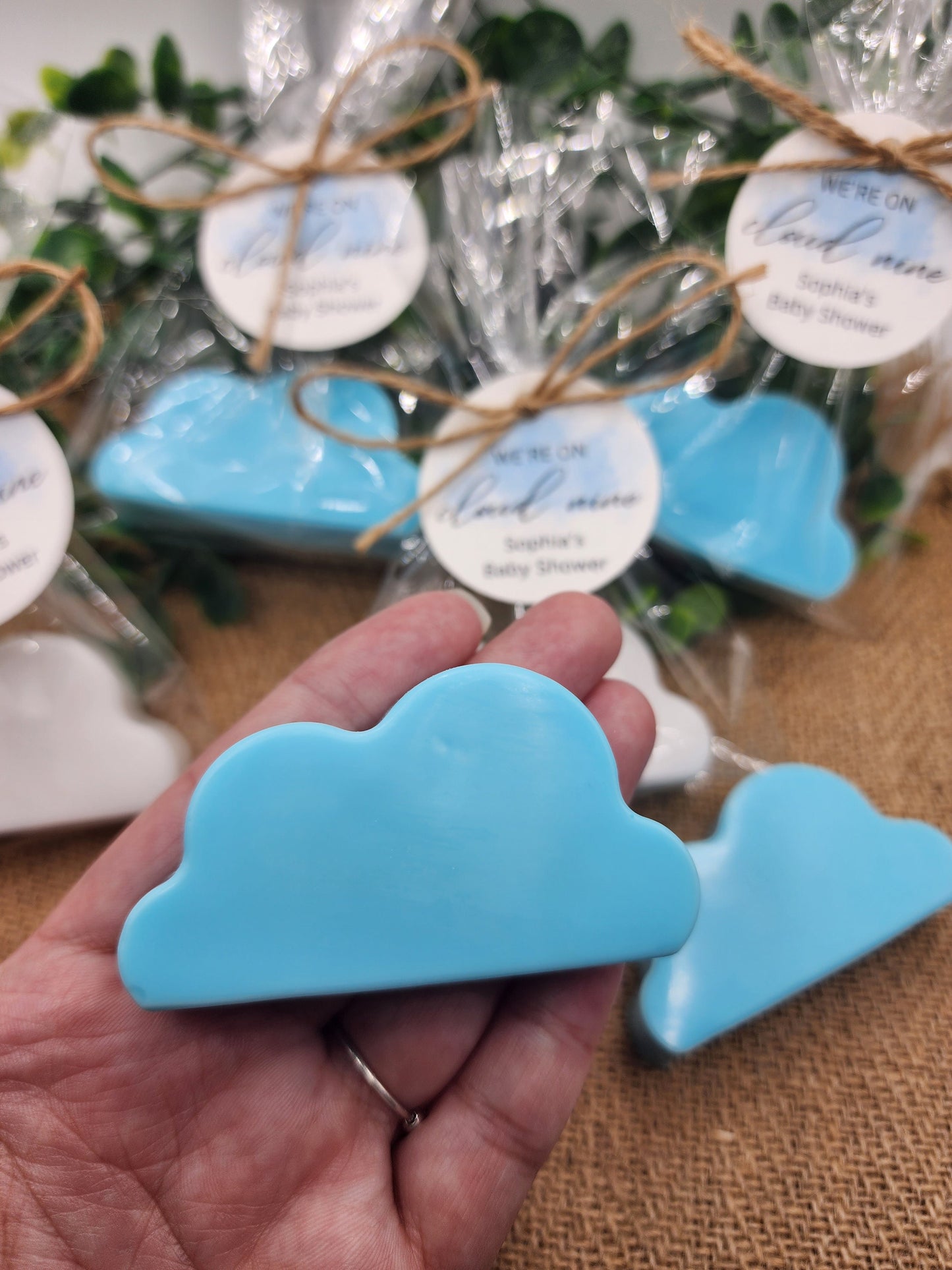 Cloud soap favors on cloud nine over the moon twinkle twinkle little star baby shower favors bridal shower favor wedding party decorations