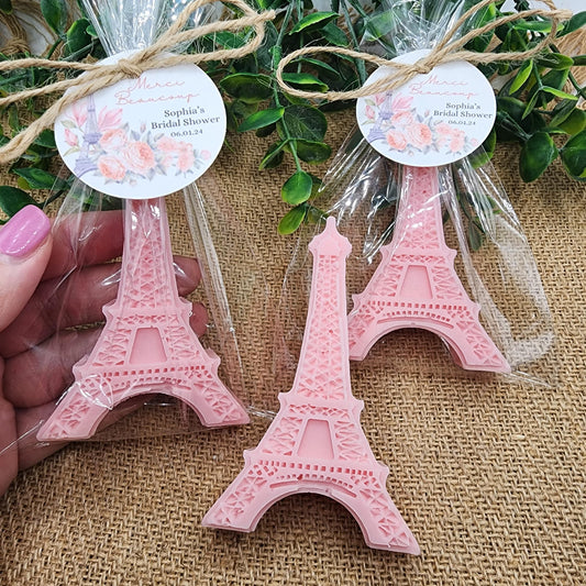 Eiffel Tower Soap Favors Eiffel Tower Gift Paris Baby Shower Soap Favors, Wedding Favors, Elegant Gift For Guests, Birthday Decorations