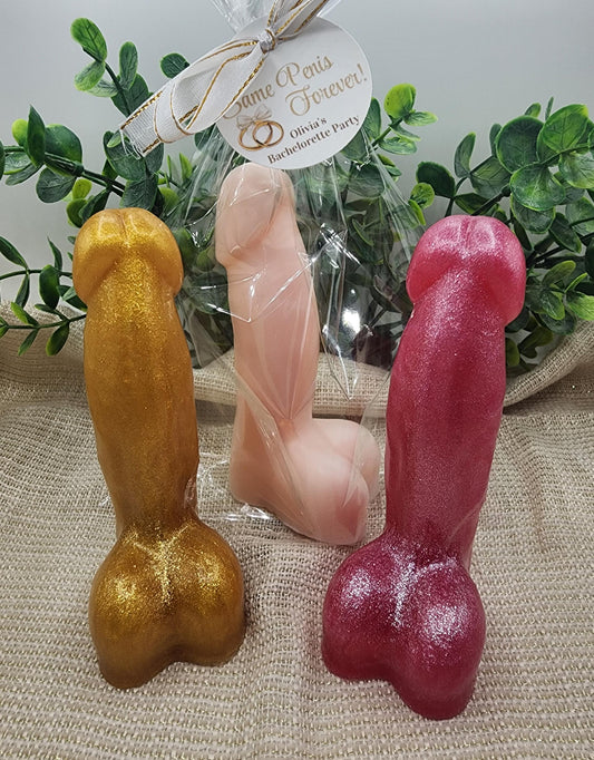 Bachelorette Party Favor Soap 4.75 Inch Funny Gag Gift Penis Soap Bachelorette Party Decorations Hangover Gift For Bride Same Penis Forever
