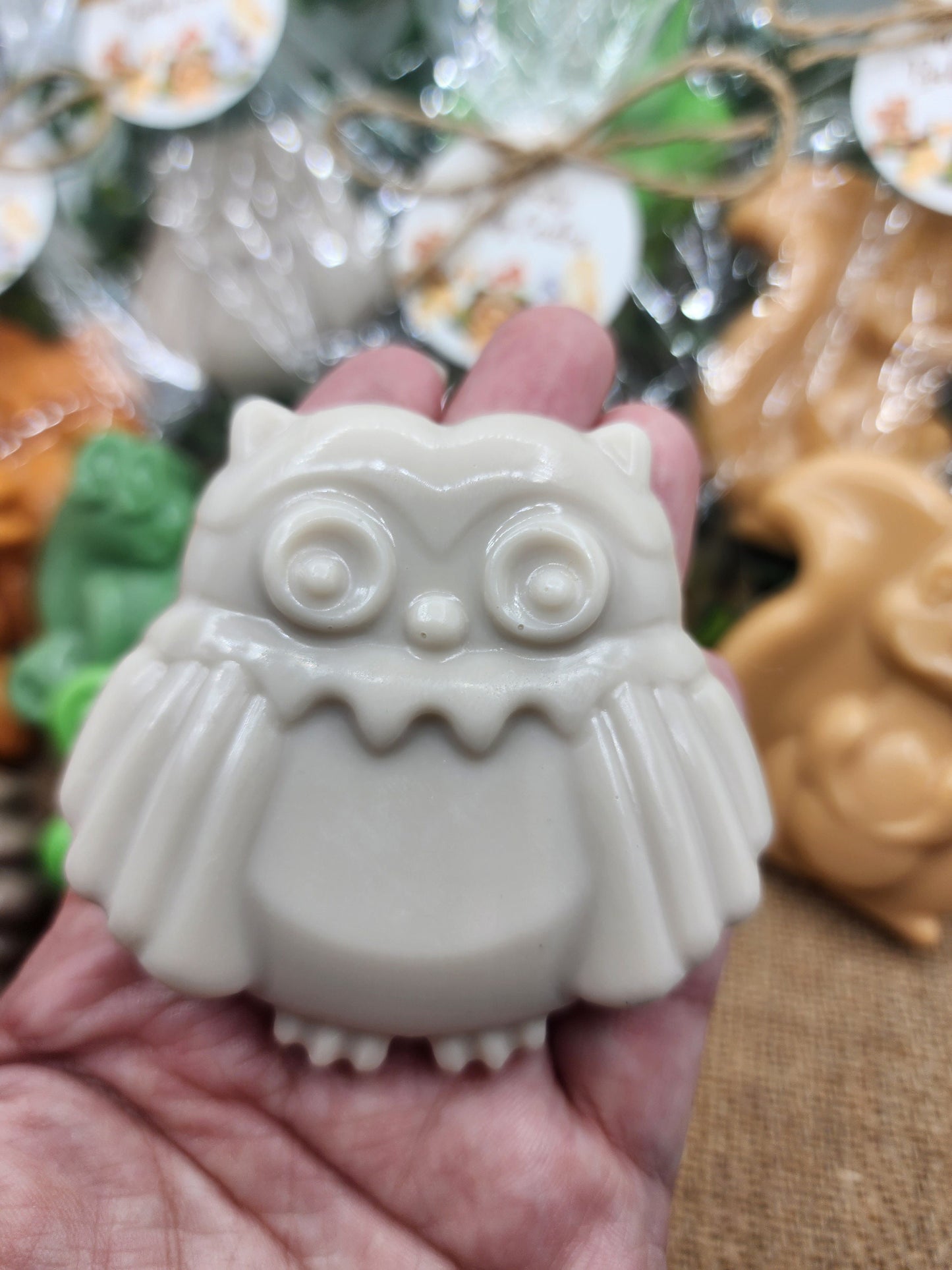Woodland Animal Baby Shower Soap Favors Safari Animal Decorations Wild One Birthday Party Favors Owl Hedgehog Fox Frog Squirrel Turtle