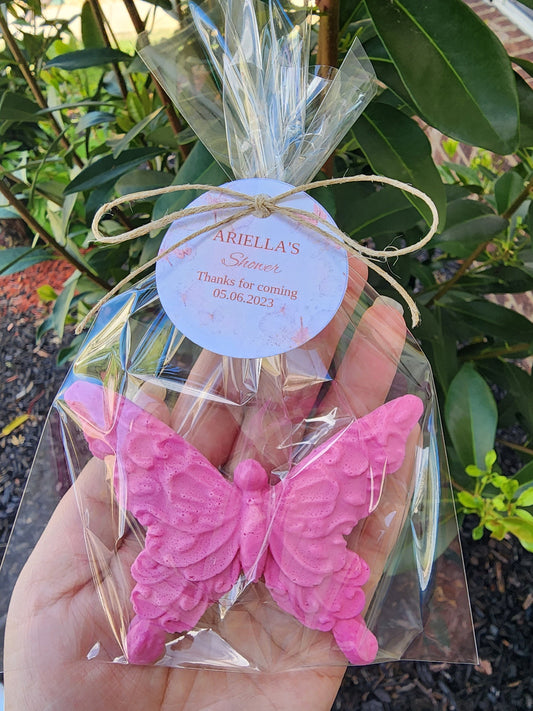 Butterfly Soap Favors Baby shower favors Bridal shower favors Wedding shower favors Party favors Girl gift