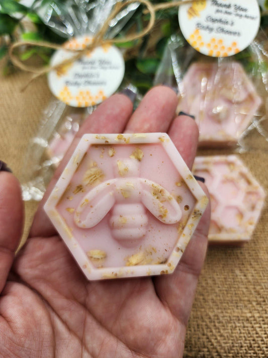 Honeycomb Soap Favors Honey Bee Baby Shower Favors Bee Hive Wedding Shower Favors Oatmeal Soap Gift For Her