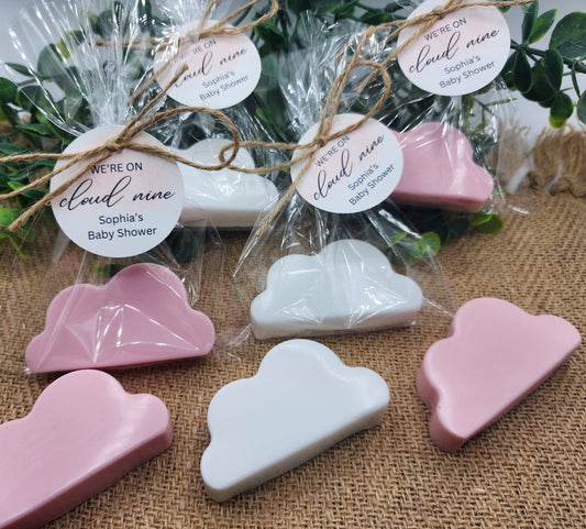Cloud soap favors on cloud nine over the moon twinkle twinkle little star baby shower favors bridal shower favor wedding gender reveal