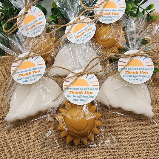 Sun And Rainbow Soap Favors Baby Shower Favors Bohemian Favors Rainbow Decorations For Party Gender Neutral Baby Reveal Party Deco Gift