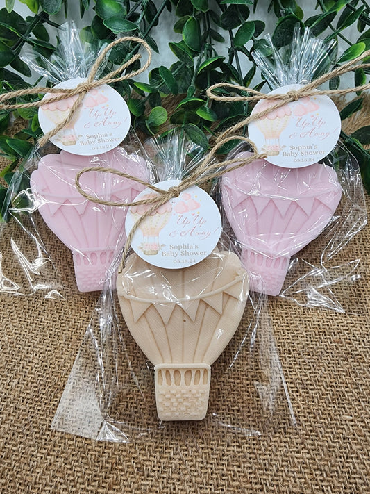 Hot Air Balloon Soap Favors Baby Shower Gift For Boy Girl Up Up And Away Baby Shower Decor Birthday Gift Gender Reveal Adventure Awaits