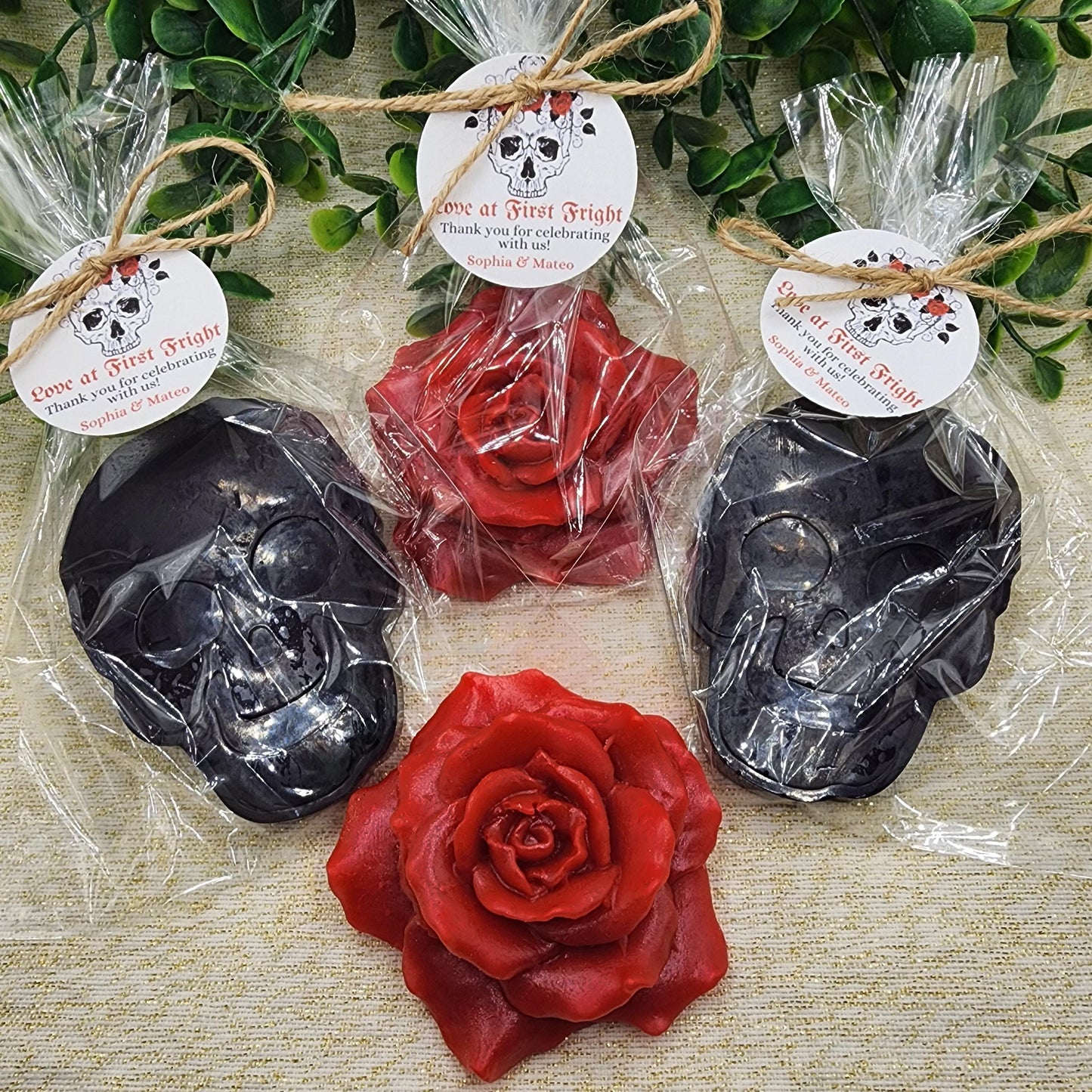 Skull And Rose Soap Favors Til Death Do Us Party Soap Favors Gothic Wedding Favors Halloween Bachelorette Party Favors Gothic Bridal Shower