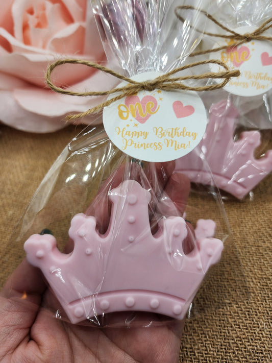 Princess Soap Favors Tiara Crown Baby Shower Favors Party Decorations Girl Princess Soap Girl Birthday Sweet 16 Pink Favors For Girl