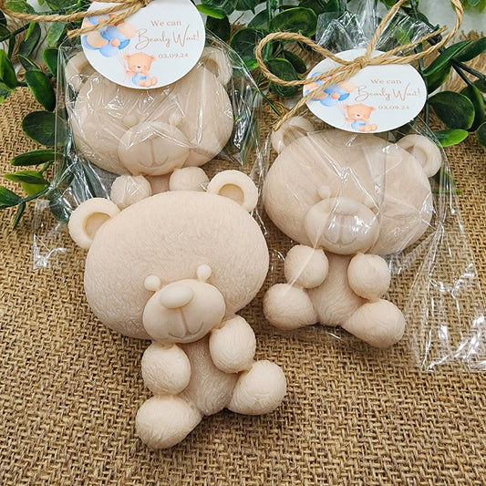 Teddy Bear Soap Favors Baby Shower Favors Thank You Beary Much Gift Beary First Birthday Decorations Gender Reveal Favors Boy Girl Gift