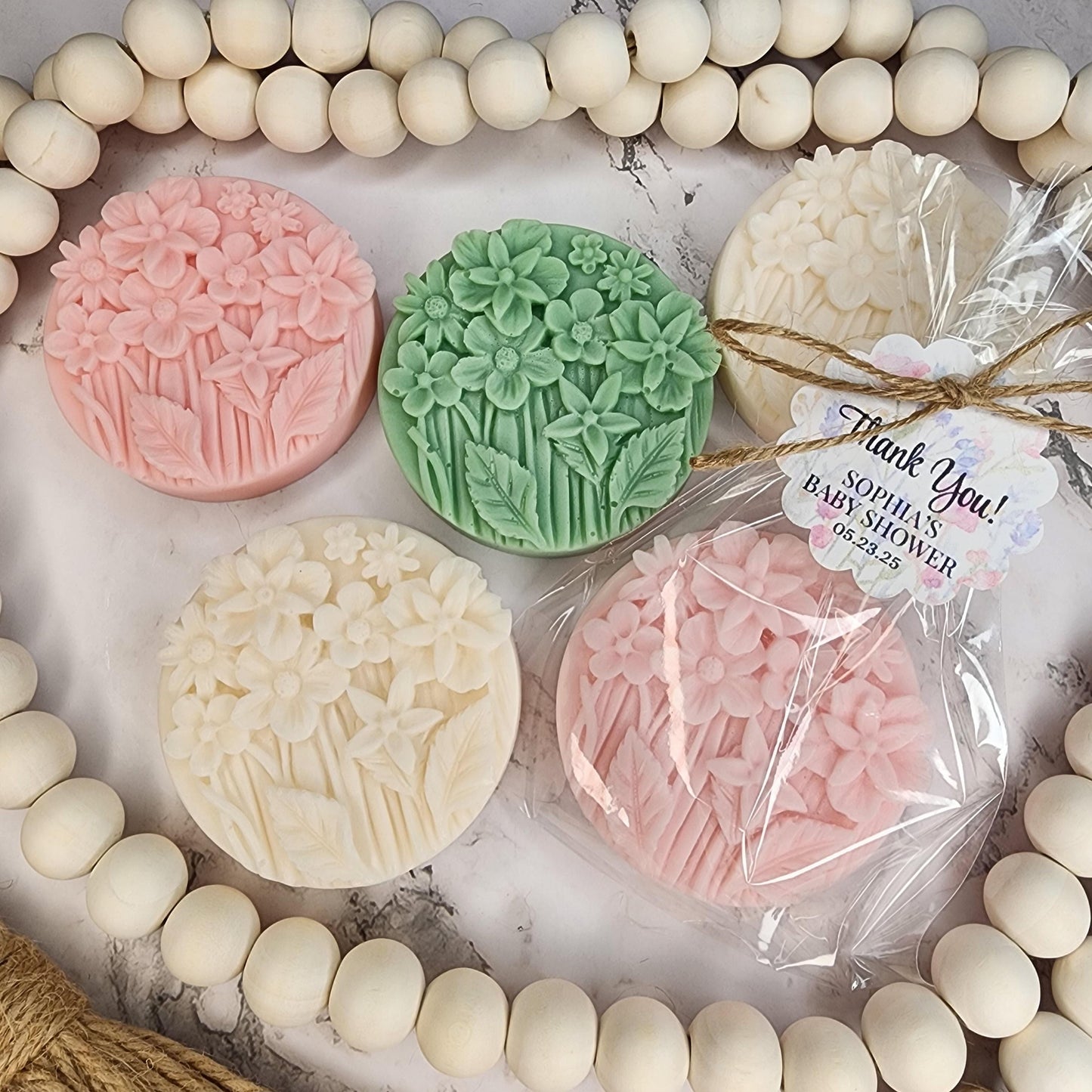 Wildflower Baby Shower Soap Favors Baby In Bloom Shower Decorations Daisy Flower Spring Garden Gift For Guests Bridal Shower Wedding Shower
