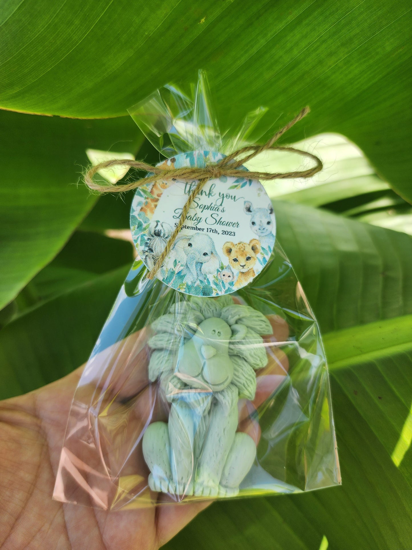 Safari Animal Soaps Baby Shower Soap Favors Safari Themed Decorations Wild One Party Favors Elephant Lion Girrafe Favors Boy Birthday Gift