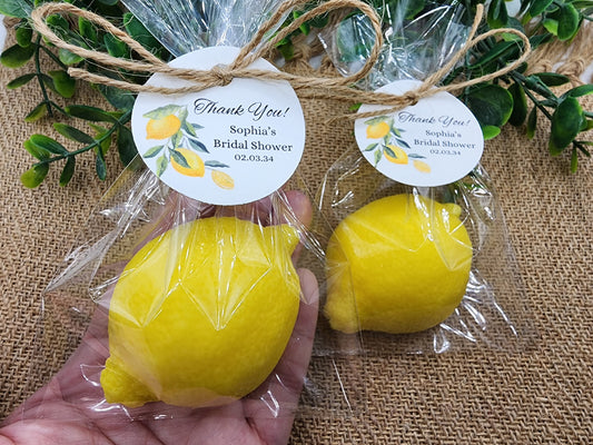 Large Lemon Soap Favors Citrus Baby Shower Soap Favors Lemon Wedding Favors Little Cutie Favors Mandarin Soap Favors Gift For Her Clementine