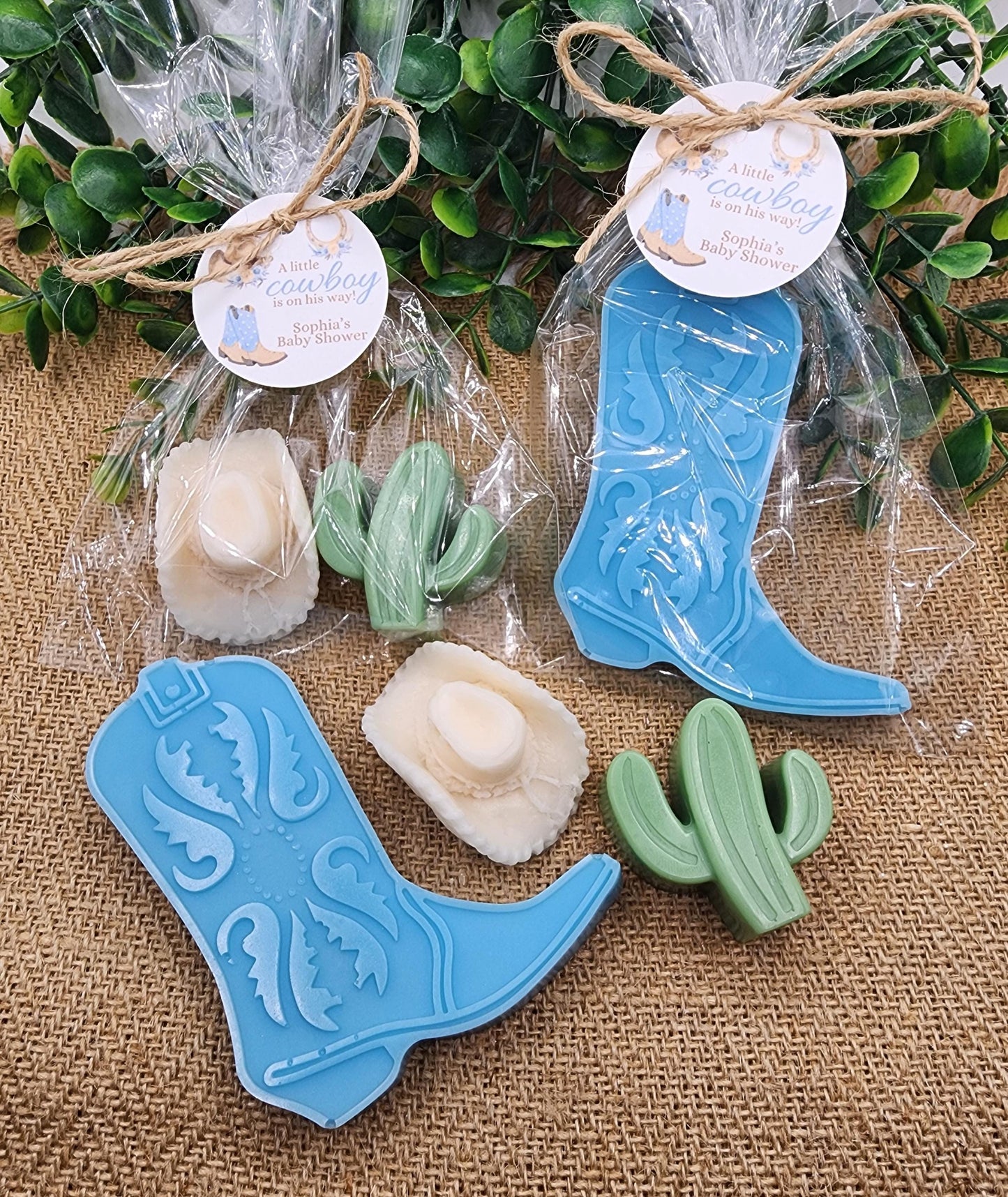 Western Soap Favors Cowboy Boot Baby Shower Mexican Fiesta Wedding First Rodeo Birthday Decorations Country Wild West Party Hat Cactus Gift