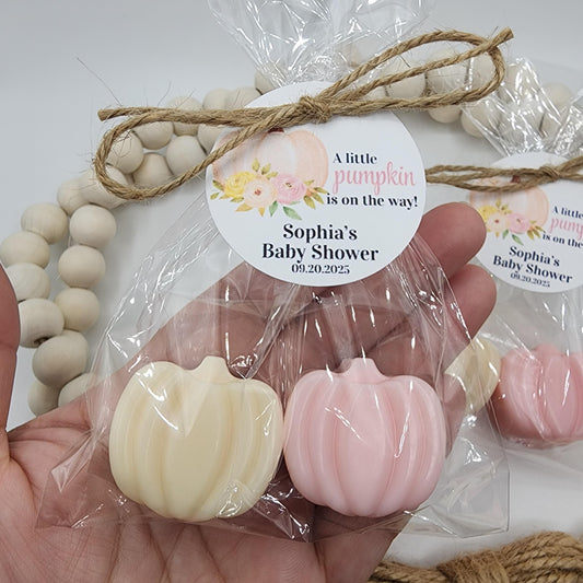 Pumpkin Soap Favors Baby Shower Little Pumpkin Soap Favors Fall Pumpkin Party Favors Halloween Party Decorations Pumpkin Wedding Favors