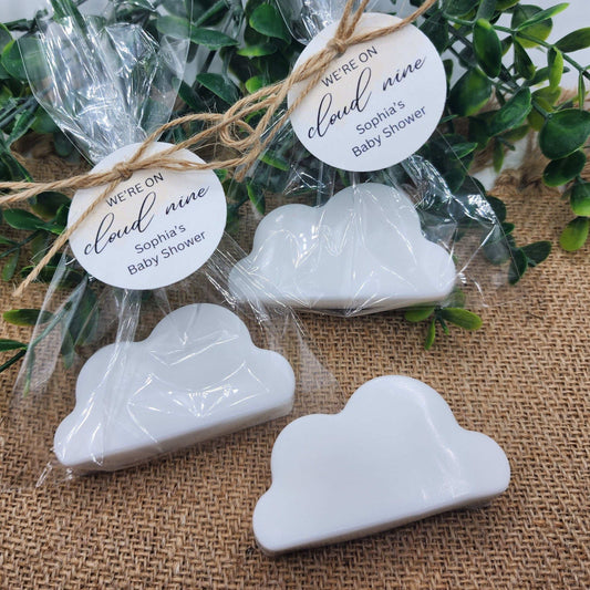 Cloud soap favors on cloud nine over the moon twinkle twinkle little star baby shower favors bridal shower favor wedding gender reveal