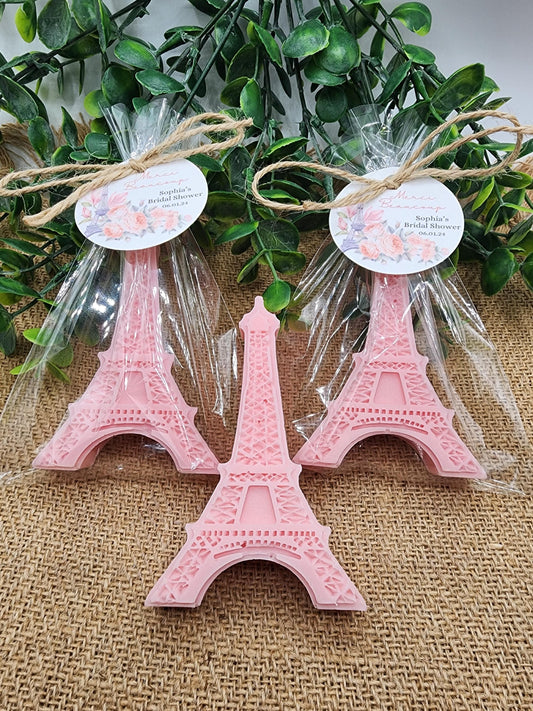 Eiffel Tower Soap Favors Eiffel Tower Gift Paris Baby Shower Soap Favors, Wedding Favors, Elegant Gift For Guests, Birthday Decorations