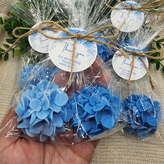 Hydrangea Soap Favors Baby Shower Gift Bridal Shower Favors Bridal Brunch Mother's Day Gift Floral Decorations Gift For Guests Dusty Blue