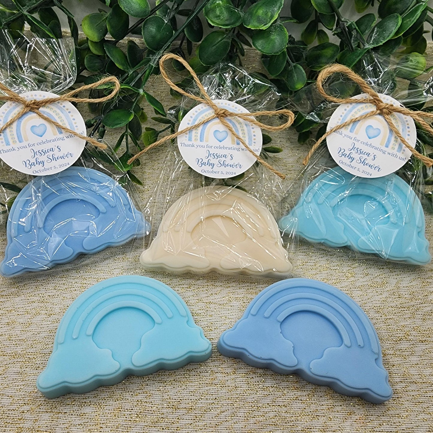 Rainbow Soap Favors Baby Shower Favors Bohemian Favors Rainbow Decorations For Party Gender Neutral Baby Reveal Party Decorations boy girl