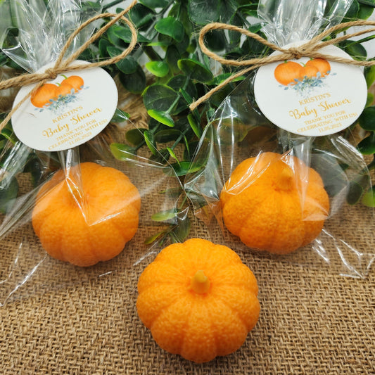 Pumpkin Soap Favors Little Pumpkin Baby Shower Favors Fall Wedding Shower Favors Bridal Shower Pumpkin Favors Fall Decorations Gift For Her