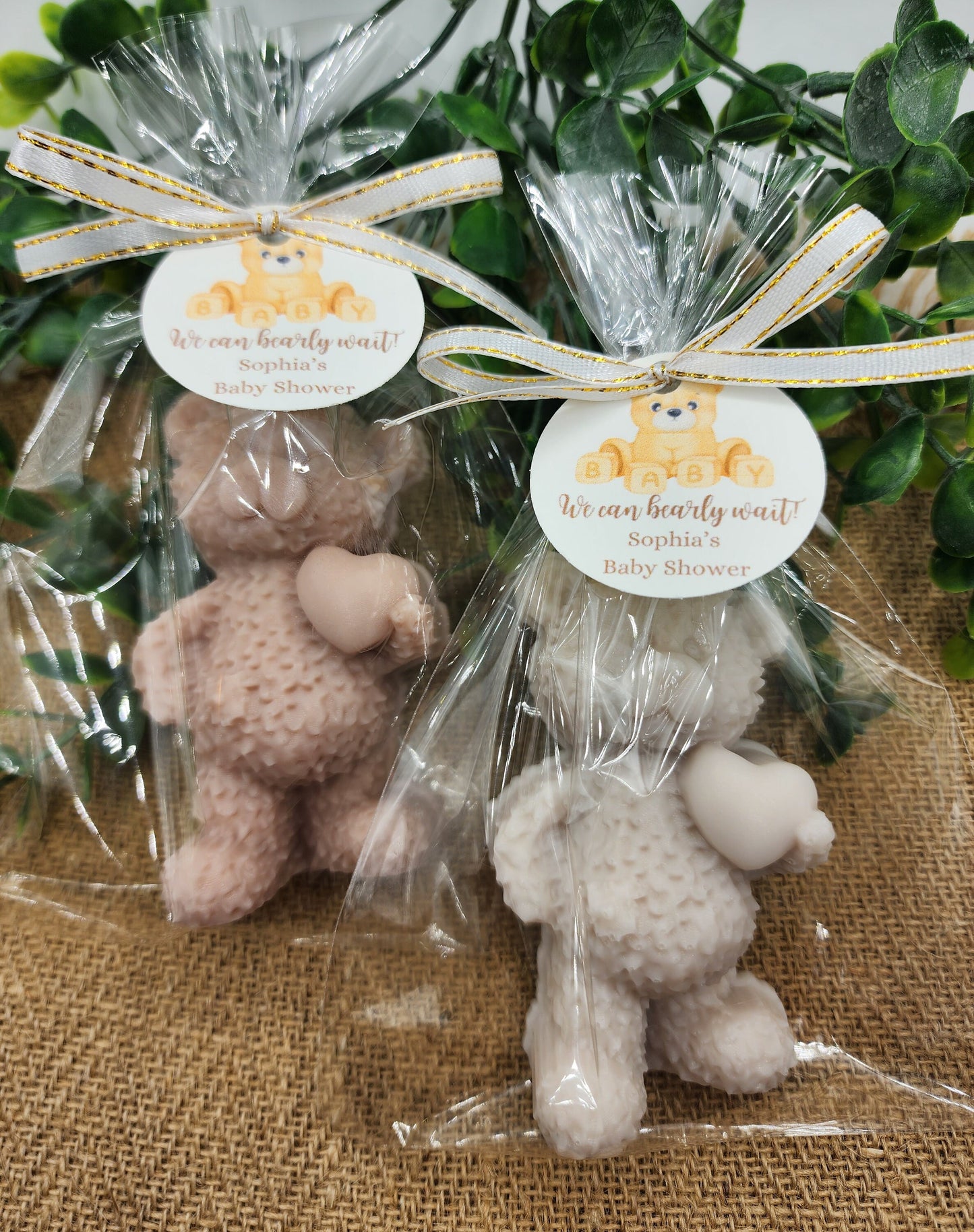 Teddy Bear Soap Favors Baby Shower Favors Thank You Beary Much Gift Beary First Birthday Decorations Gender Reveal Favors Boy Girl Gift