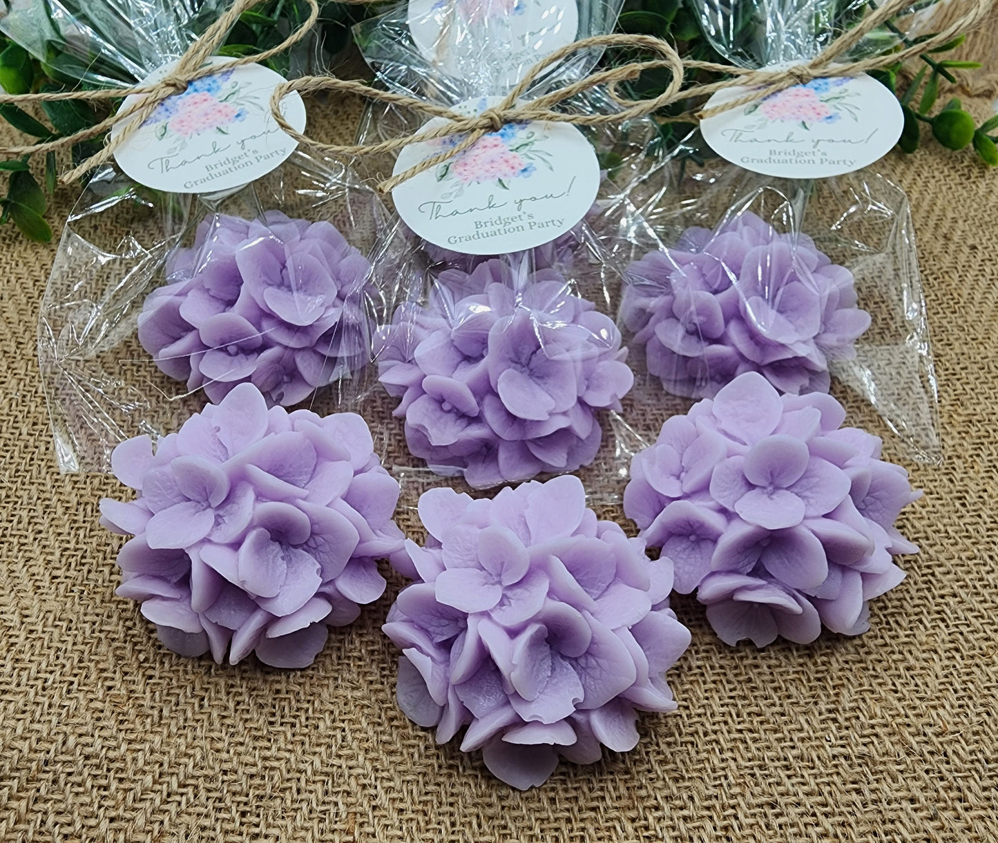 Hydrangea Soap Favors Baby Shower Gift Bridal Shower Favors Bridal Brunch Mother's Day Gift Floral Decorations Gift For Guests pink flowers