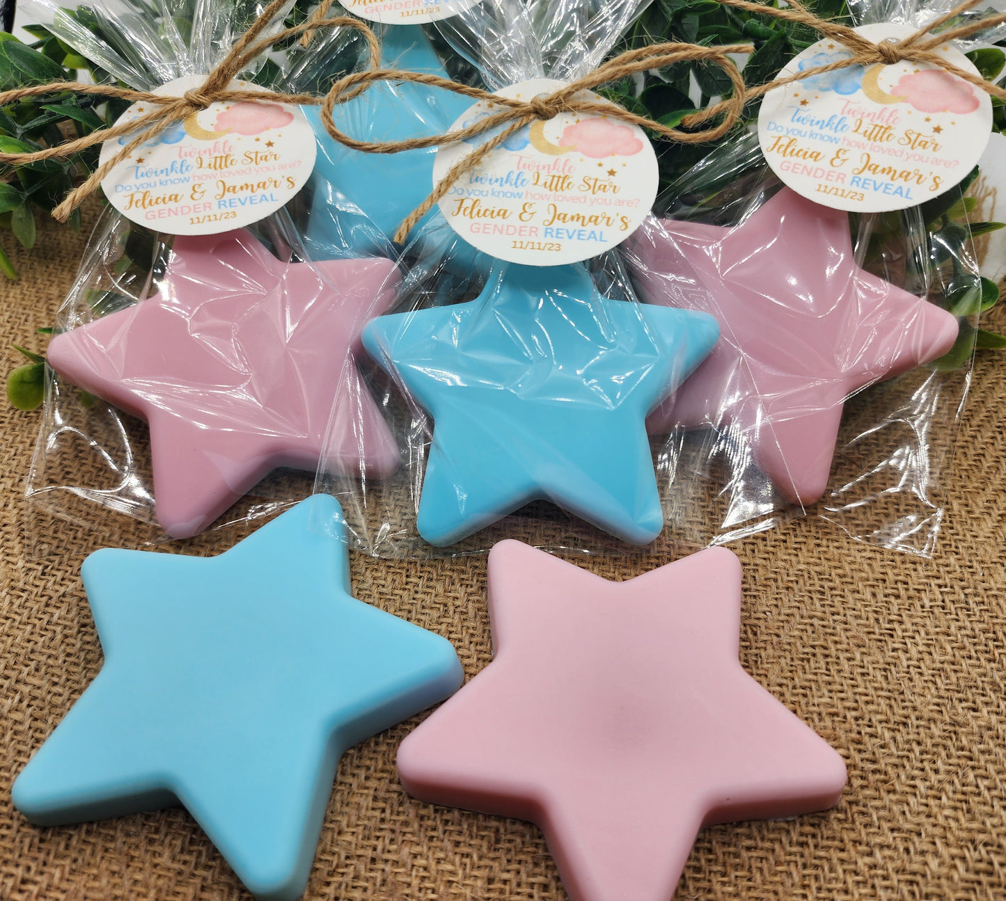 Twinkle twinkle little star soap favors over the moon baby shower favors gender reveal wedding shower favor love you to the moon and back