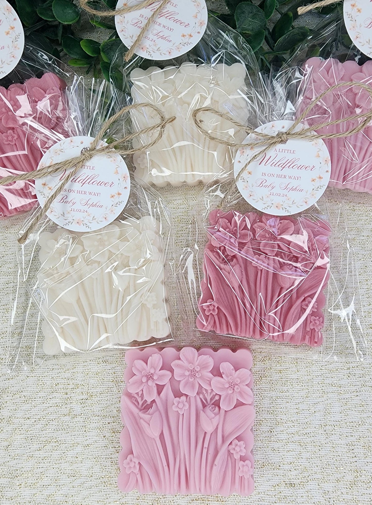Wildflower Baby Shower Soap Favors Baby In Bloom Shower Decorations Daisy Flower Spring Garden Gift For Guests Bridal Shower Wedding Shower